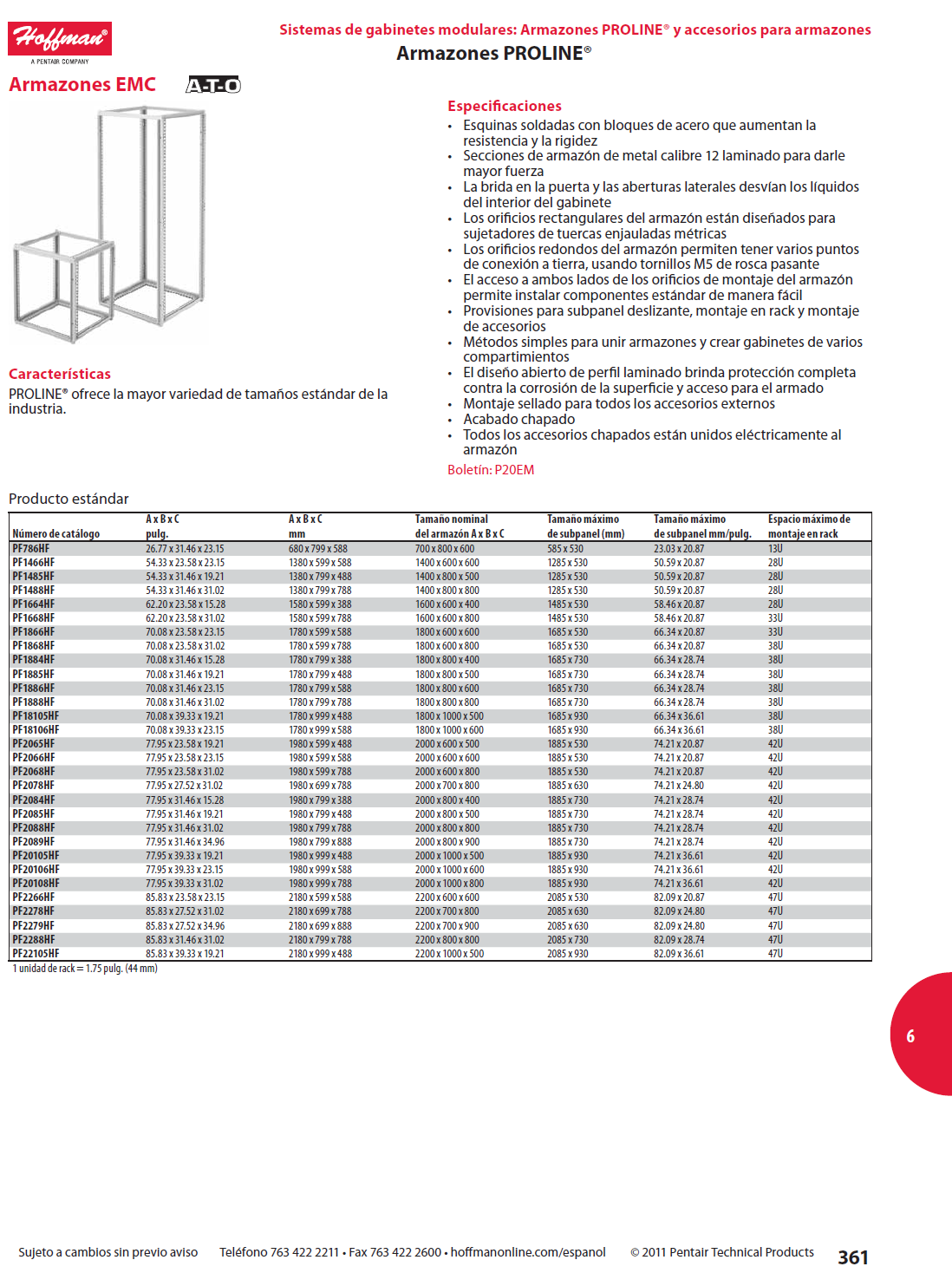 Armazones EMC