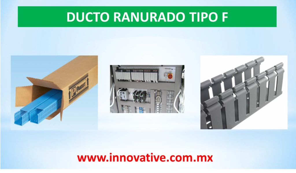 DUCTO RANURADO TIPO F