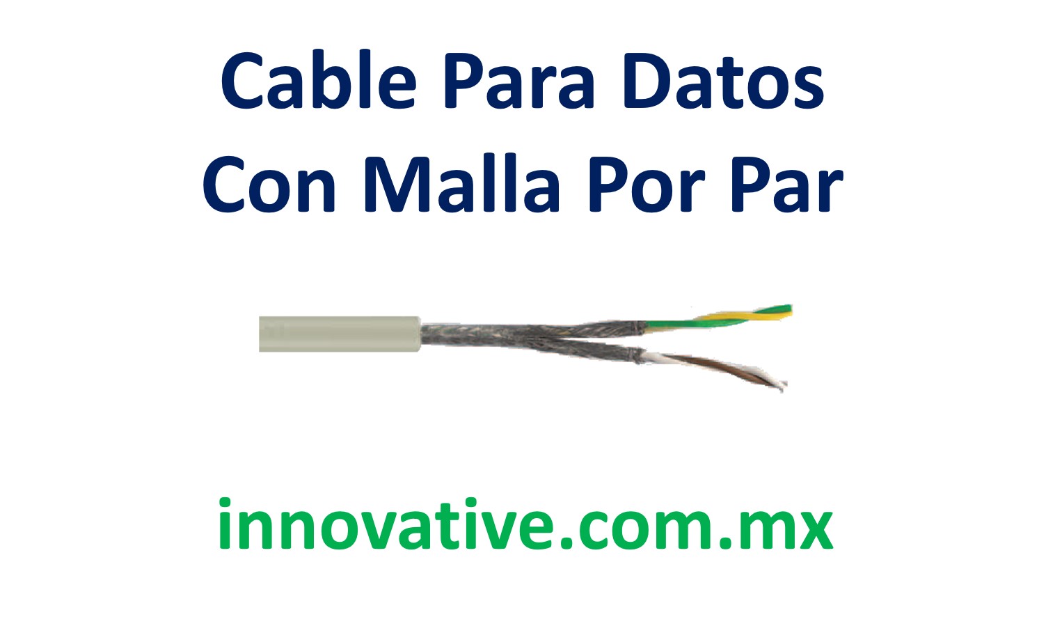 Cable Para Datos Con Malla Por Par