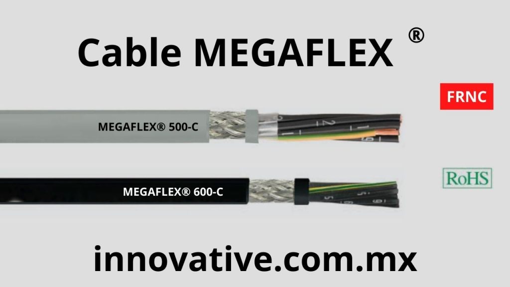 Cable MEGAFLEX Mexico, MEGAFLEX 500, MEGAFLEX 500-C, MEGAFLEX 600, MEGAFLEX 600-C, Megaflex Cable, Helukabel Mexico, Helukabel,