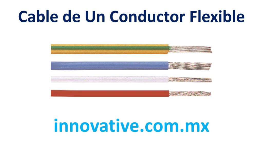 Cable de Un Conductor Flexible