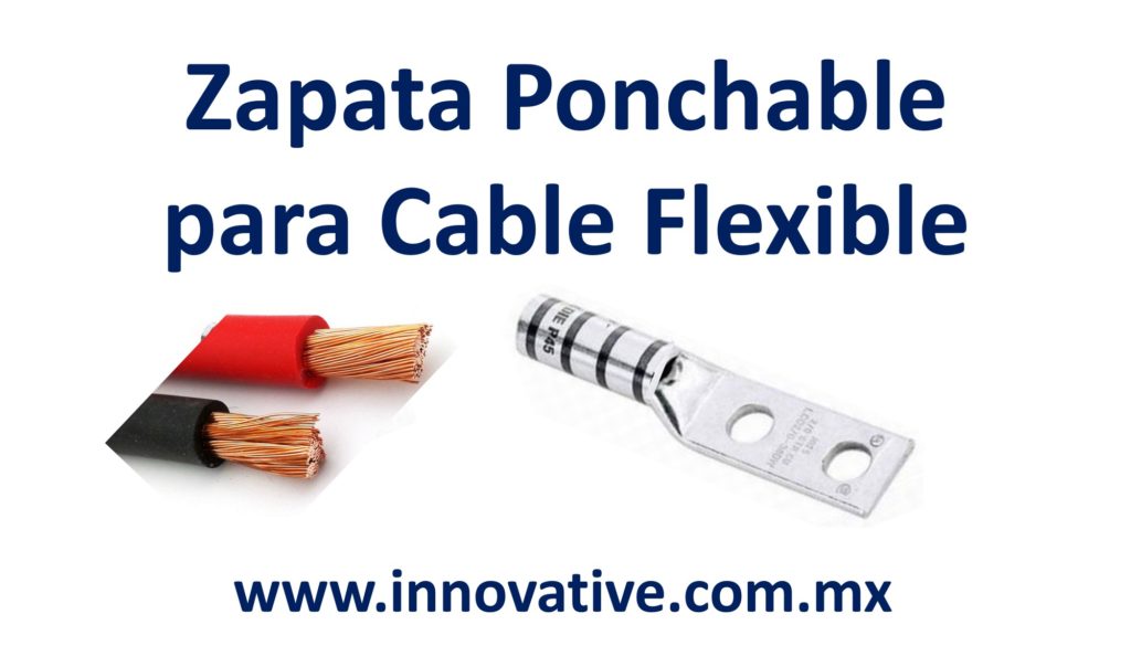 Zapata Ponchable para Cable Flexible Mexico, Panduit Mexico, Stronghold Mexico,