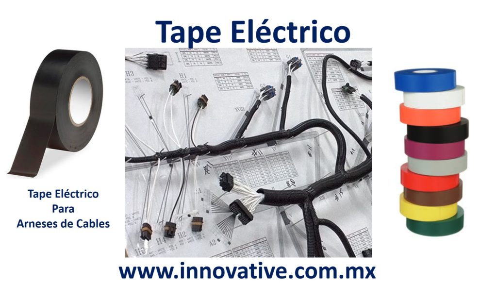 Wiring Harness, tape for wrapping wiring harness, arneses automotrices, arneses para aviones, arneses de cables,