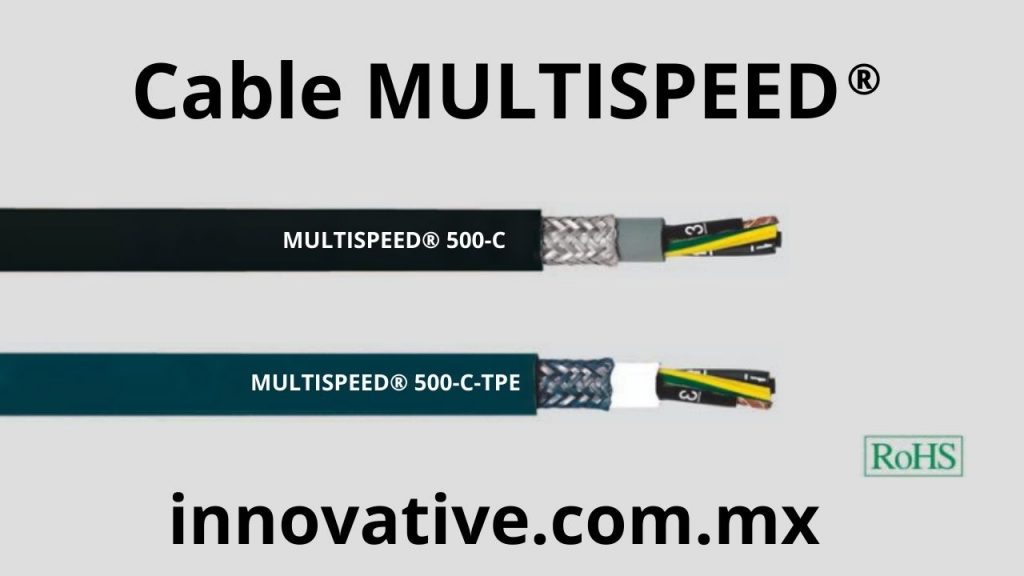 Multispeed, Multispeed 500, Multispeed-TRONIC, Multispeed 600, helukabel mexico, cable helukabel, lapp mexico, olflex mexico, cable con malla,