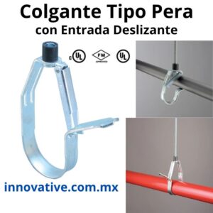 Drop-in loop Hanger, loop hanger, Nvent, Nvent Caddy, Erico, Caddy Erico, Abrazadera tipo Pera,