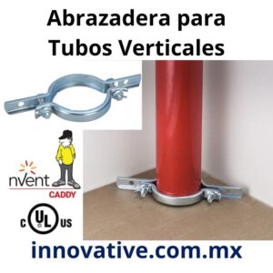 Abrazadera, Abrazadera para Tuberia Vertical, Caddy, Abrazadera Caddy, Caddy Clamp, clamp, Riser clamp, nvent caddy, caddy erico, soporteria, fijacion, sujecion,