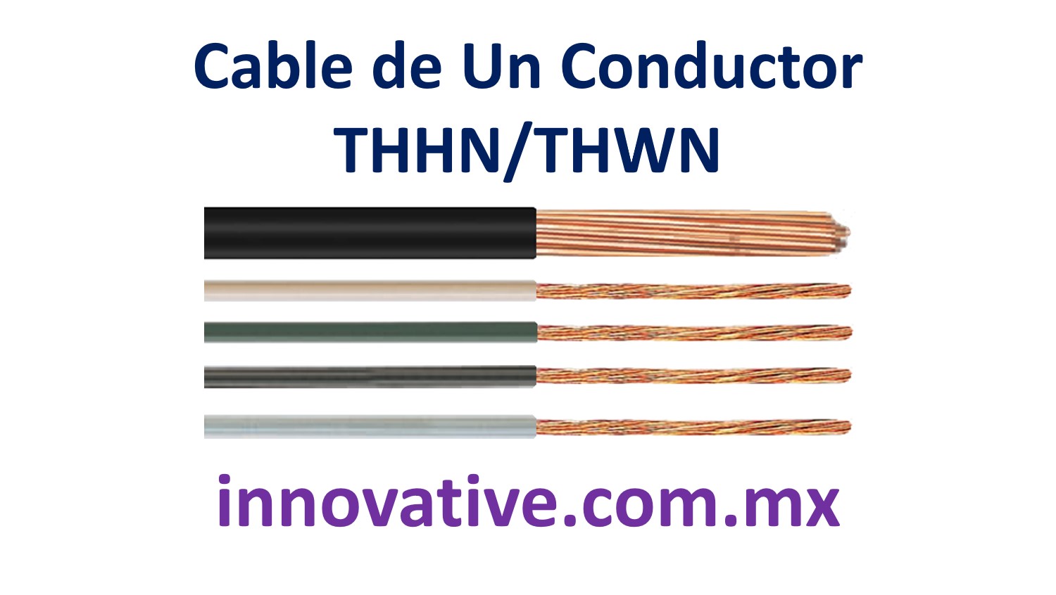 Cable De Un Conductor Thhnthwn 3609